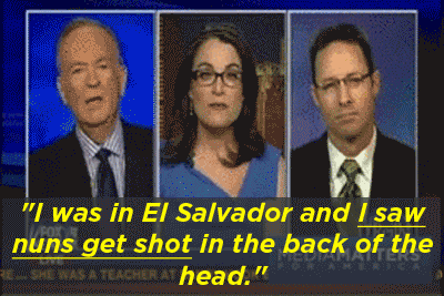 eroticartrainbow:  mediamattersforamerica:In the past week, Bill O’Reilly has been caught lying about his Falklands War reporting, being present at the suicide of a JFK assassination figure, and now this? This is getting out of hand. Tell Fox to take