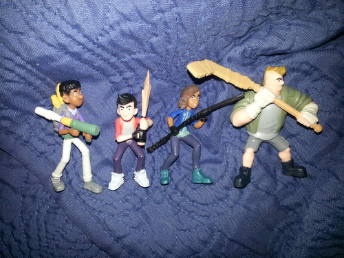 I got new toys of the Last Kids On Earth!