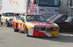 auto-elegance:  Sam Thomas Racing’s ‘Batmobile’… At Silverstone Classic.