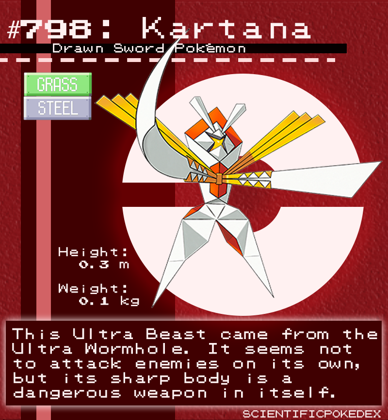 Let's Talk About Pokemon! — Let's Talk About Pokemon - UB-04 “Blade” -  Kartana