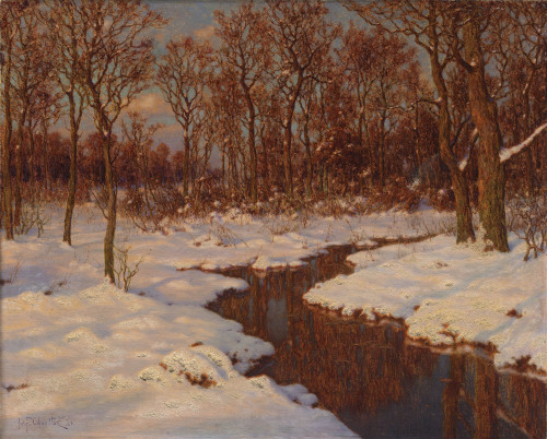 catonhottinroof: Ivan Choultsé (1874-1939) Winter landscape