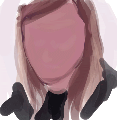 Doodled a Coeur de Pirate while listening to Coeur de Pirate.Also: gotta start remembering to sign s