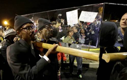 micdotcom:  Stunning photos show protesters in St. Louis demanding justice for police brutality Follow micdotcom  