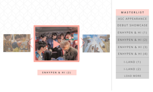 ENHYPEN MOCK WEBSITE : Click For Better Quality