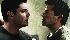 XXX inacatastrophicmind:  Dean checking Cas out photo