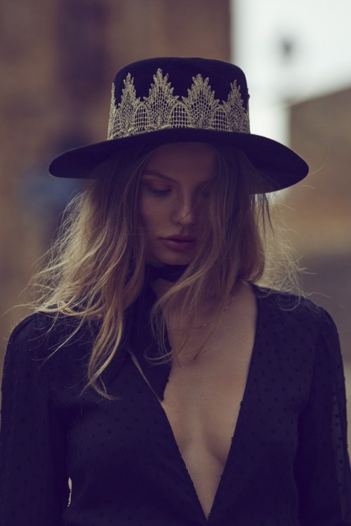 lisa401971:Magdalena Frackowiak by Zoey Grossman | For Love & Lemons Spring 2017