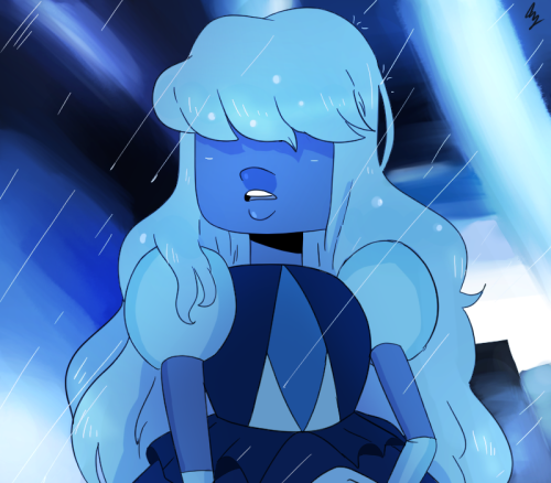 sapphire-enthusiast:  Here is a masterpost of the redraws I did, mostly the night when the episode aired. She is so beautiful.. ah 