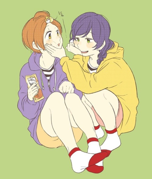 ✧･ﾟ: *✧ NozoRin ✧ *:･ﾟ✧♡  Characters ♡ : Rin Hoshizora ♥ Nozomi Tojo♢  Anime ♢ : Love Live! School I