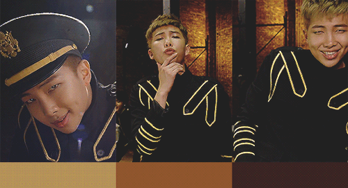 Kim Namjoon X MV Color Palette