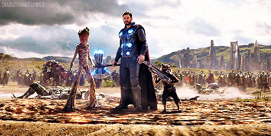 diablito666tx:Avengers: Infinity War (2018) The most epic scene ever! Hype infinity.