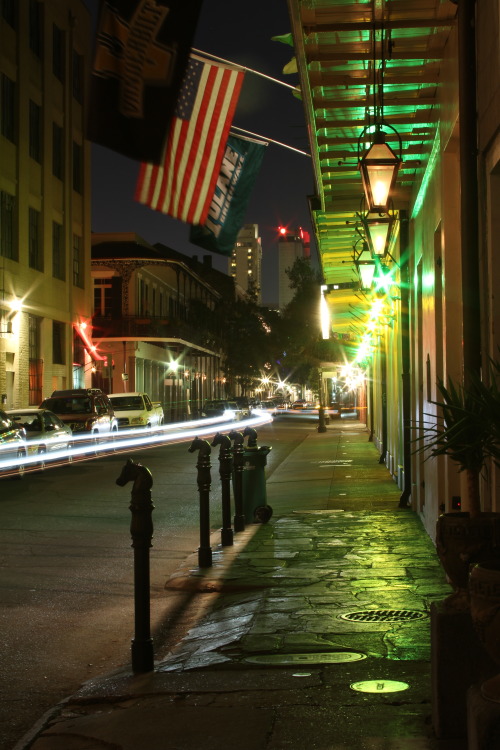 idk-my-bff-nola:  Long Exposure in the French Quarter | New Orleans | Sam Ballen