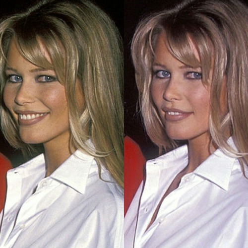 Sex the90ssupermodels:  Claudia Schiffer, Revlon pictures