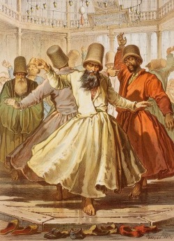 Amedeo Preziosi | Dancing Dervishes (1857)