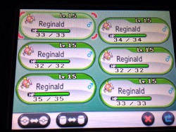 itsbenedict:  millenniumtinnyrod:  TIME TO TAKE ON THE ELITE 4  well they’re level 15 so they’ve all got Tackle, i’m sure they’ll be fine 