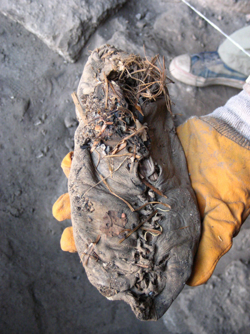 Oldest know leather shoe. Found in Armenia. It&rsquo;s 5500 years old.