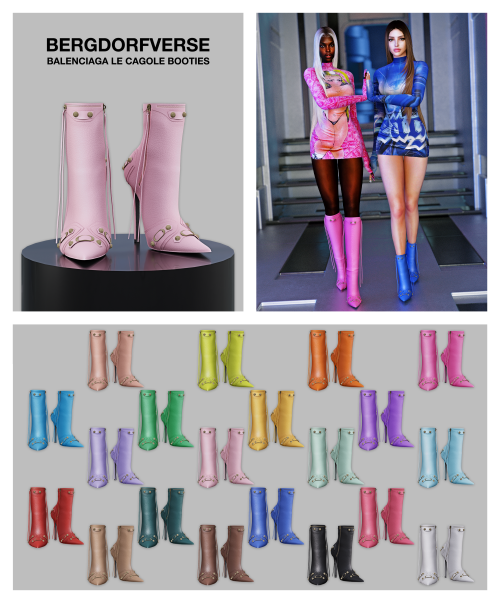 Balenciaga Le Cagole Boots SetHey everyone, here are the long awaited Balenciaga Le Cagole boots in 