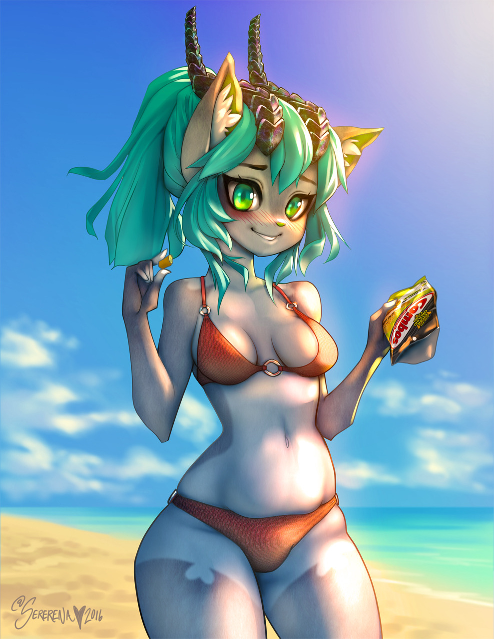 sererena:  muh fursona   Reblogging for adorbs+combos=win