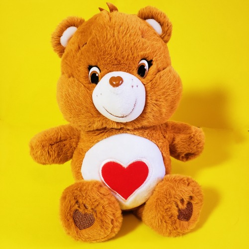 nostalgicfun: Extra cuddly Tenderheart Bear ♡