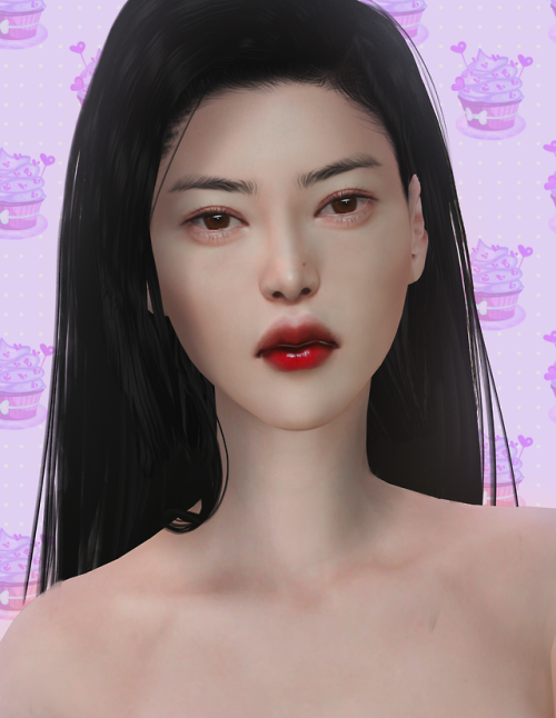 obscurus-sims:ASIAN SET (=^･ω･^=)SKIN N7: 26 swatches (overlay included),  teen+, females onlyEYEBRO