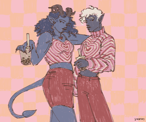 marymauk: tiny-vermin:ohsfhh i didnt post valeneins here. they are judging u ID: Digital art of Jest