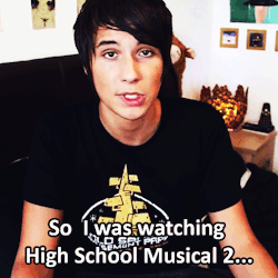 theyoutubefangirl:  Dan + High School Musical