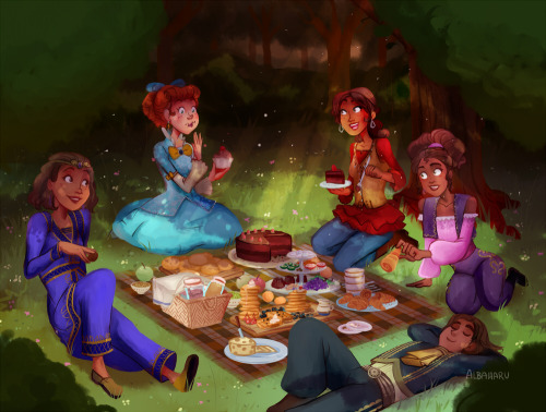 The art I did for the  Guiding Light Elena of Avalor FanZine   ✨ 