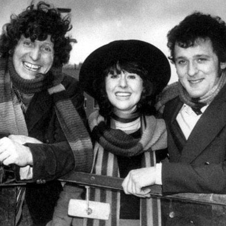 nodoctorimthedoctor:The Doctor, Sarah Jane Smith, and Harry Sullivan. BROT3, 1974-1975.