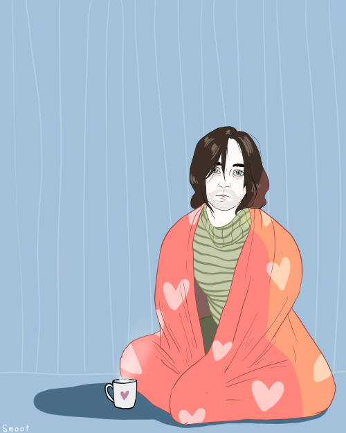 This movie killed meI am dead right nowIt saddens me that drawing him in a blanket and a sweater is 
