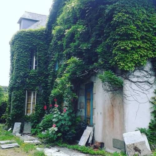 Abandoned house #Urbex #abandonedplace #nature_takes_over (à Brest, Bretagne)