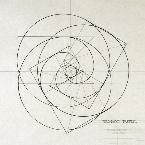geometrymatters: Fibonacci trefoil © Rafael Araujo 