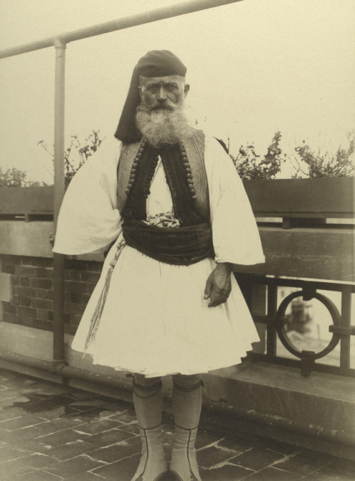 Ellis Island Immigrants: Greek Soldierca. 1911Photographer: Augustus F. Sherman (American;1865–1925)