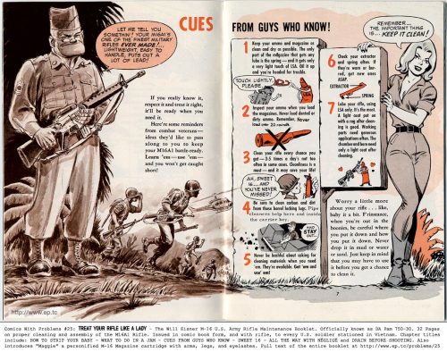 The Will Eisner M-16 U.S. Army Rifle Maintenance Booklet - Part 1 (1968)