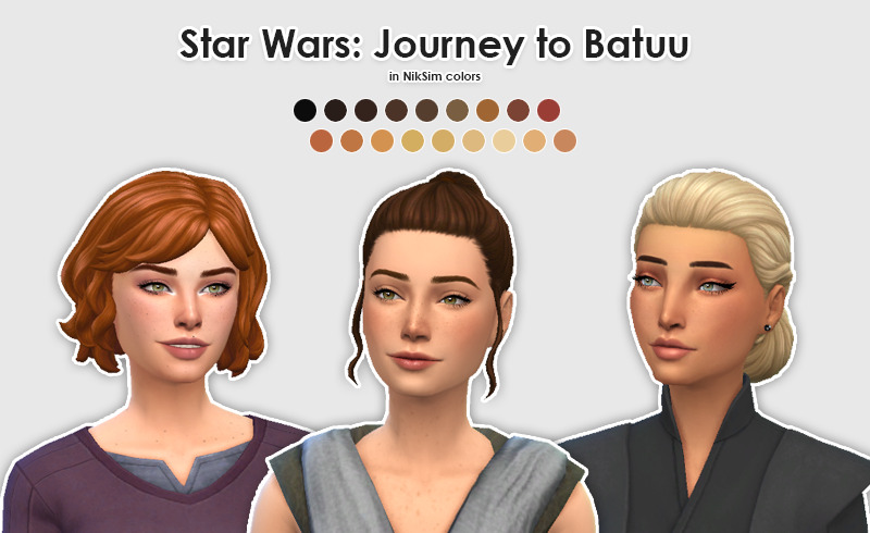 Star Wars: Journey to Batuu in NikSim colorsHey, here’s the new game ...