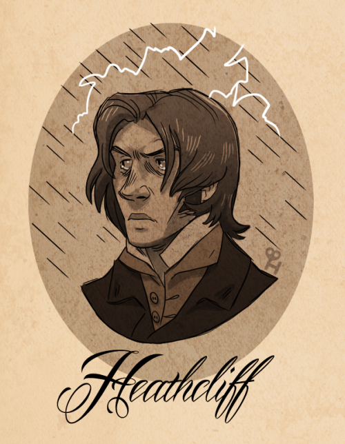 colonelunicorn:Brooding dudes part one. I kind of watched Wuthering Heights and Jane Eyre in one nig
