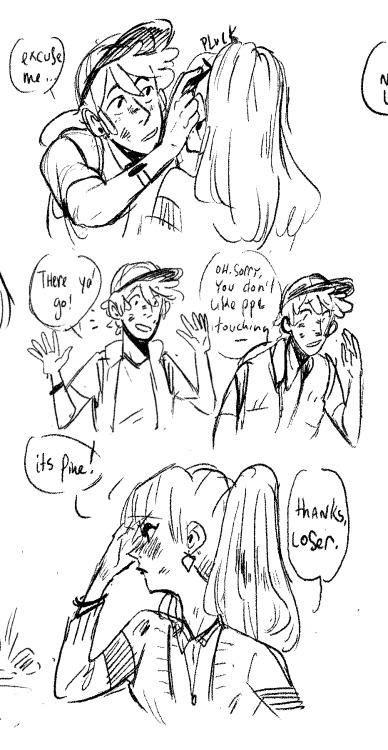 sharkbomb: Gravity falls comic because…why not? Typical shoujo romance stuff. In my head