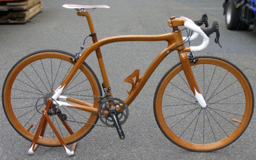 bike repair on road
