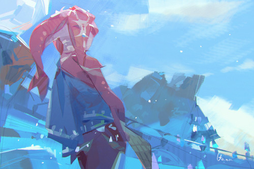 thecollectibles:  Hyrule sketches by Asen Liy  