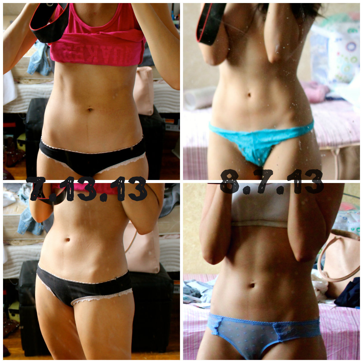 paleolight:  so after 3 weeks of really clean eating (paleo) and bodyrock/Pilates