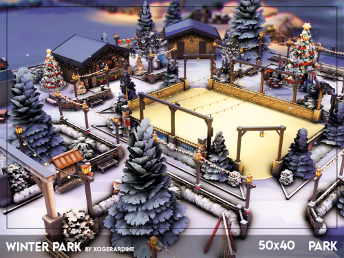 Winter Park (NO CC) So, in my comments, SimplyKelly suggested a holiday theme park, figured I could 