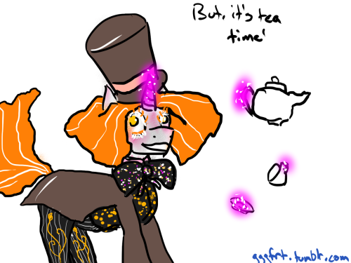 30minchallenge:  A nice range of submissions if I do say so myself :3 from the dark to the cute. Hope you all enjoyed this bit of madness. Maybe we’ll see you all through the looking glass tomorrow for more challenges! Until then buh bye~  I knew someone
