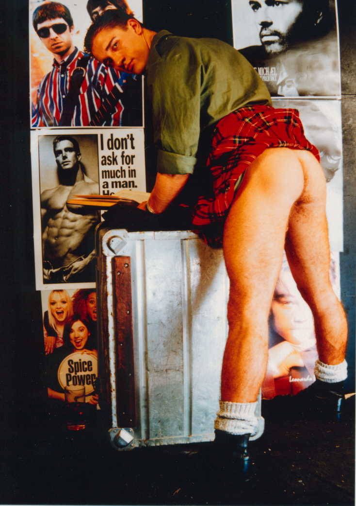 retrofap:  80’s Kilt &amp; Cock spread by Mike Arlen 