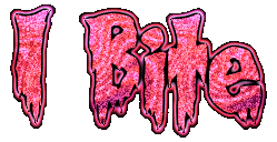 "I Bite" Glowtext - Transparent Background. Feel Free To Use!
