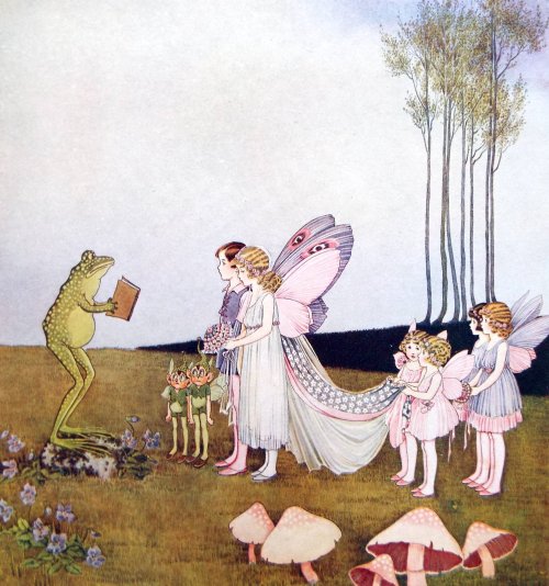 Works by Ida Rentoul Outhwaite, an Australian illustrator of children&rsquo;s books of fairies. 