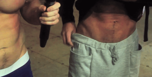 ugly773:  sketchzoid:  Jeff DeLancy in Guessing Hot Guys’ Underwear!  God, I wish
