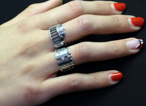 Cityscape Skyline Rings FromAvizzanoJewels