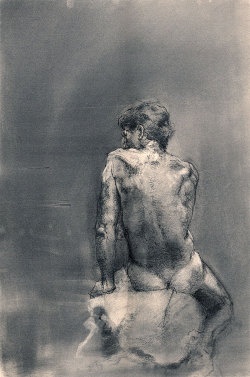 David Smith, USA, contemporary, Back of Man