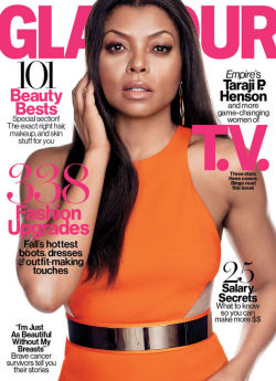 celebritiesofcolor:  Taraji P. Henson on the cover of Glamlour Magazine