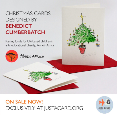 jayebaritsu: A beautiful and joyous charity Christmas card kindly designed by Benedict Cumberbatch t