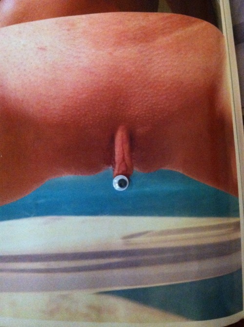muhmuhmuhmonsters:So my friends and I thought it’d be funny to put googly eyes to some porn while we were drunk last night. HAHAHAHAHAHHAAA omg well they were right >_