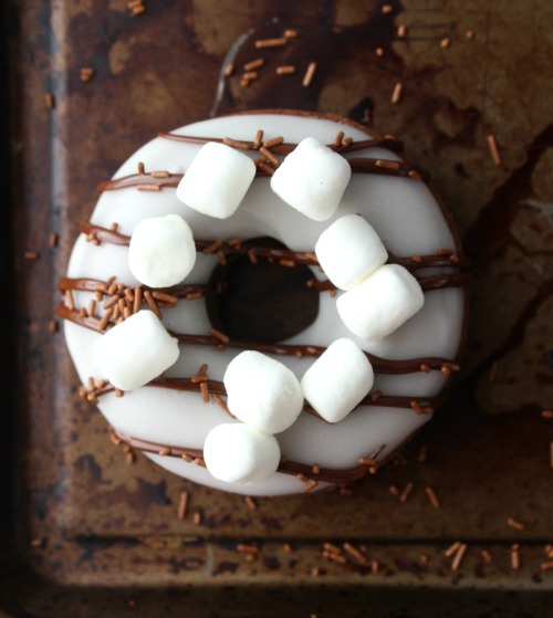 Hot Chocolate Doughnuts - The Simple, Sweet LifeThe Simple, Sweet Life